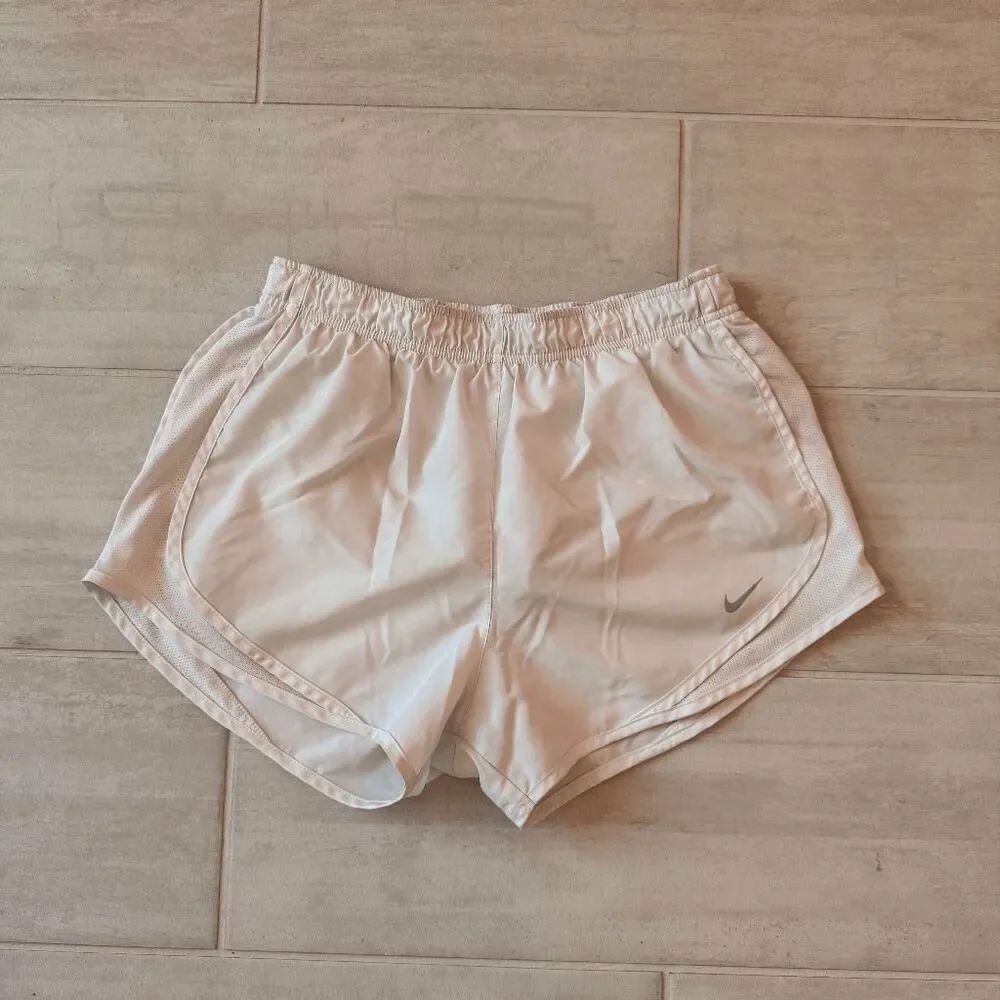 Women's Nike Tempo Brief-Lined Running Shorts Sustainable Materials Medium White
